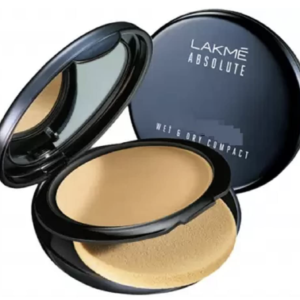 Lakme Xtraordin-Airy Compact, 2 In 1 Compact + Foundation, Lightweight, SPF17, 01 Ivory Fair(9g)